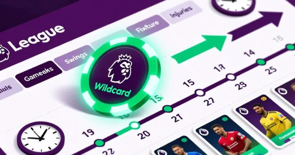 Best time to use FPL wildcard in Premier League season