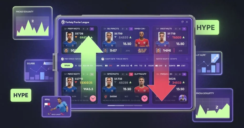 EPL fantasy tips for managing FPL price changes and building squad value