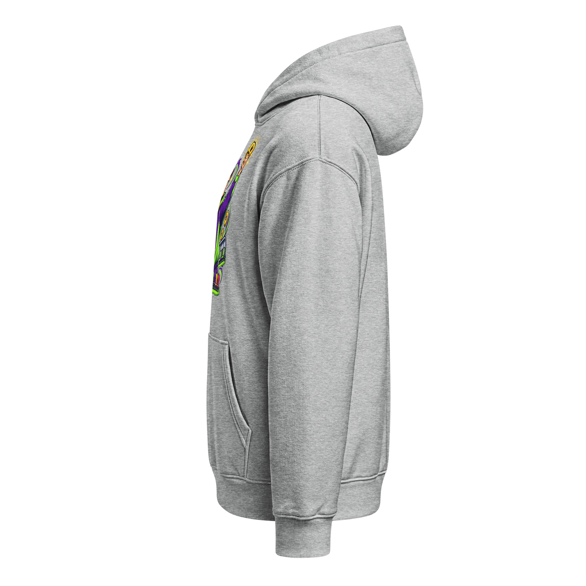 Unisex relaxed mid-weight hooded sweatshirt - Image 16
