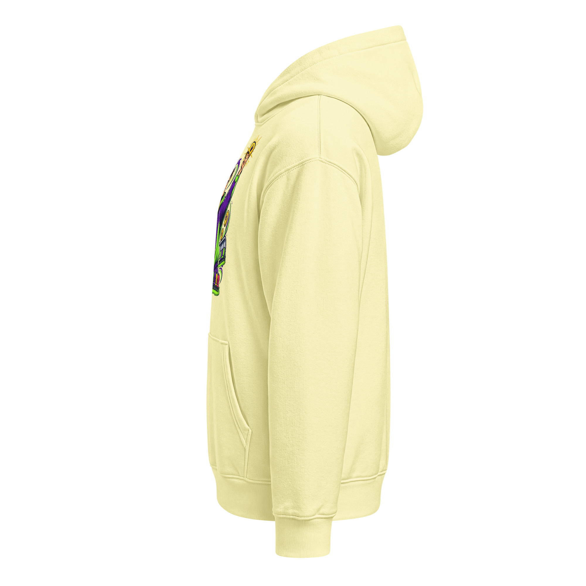 Unisex relaxed mid-weight hooded sweatshirt - Image 17