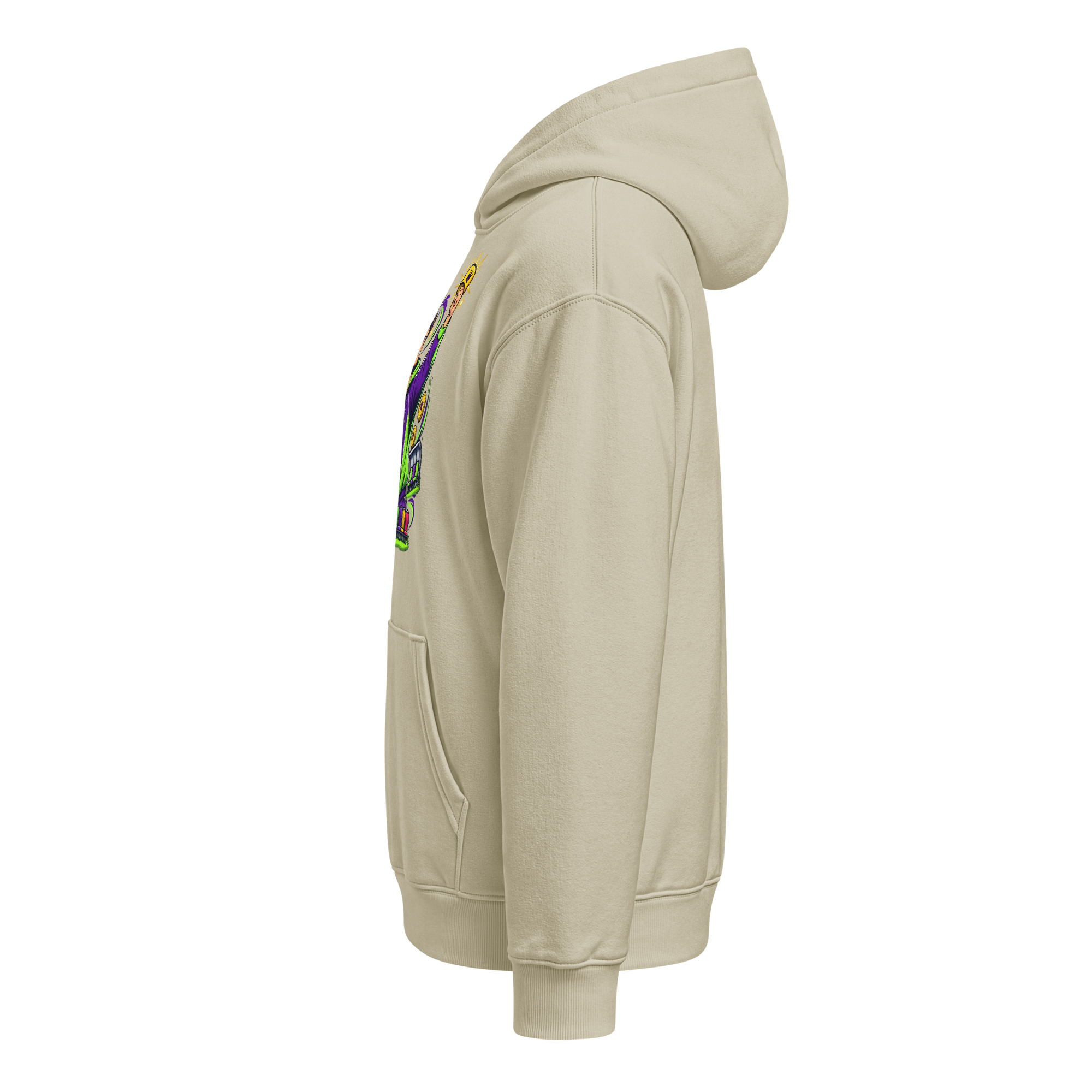 Unisex relaxed mid-weight hooded sweatshirt - Image 15