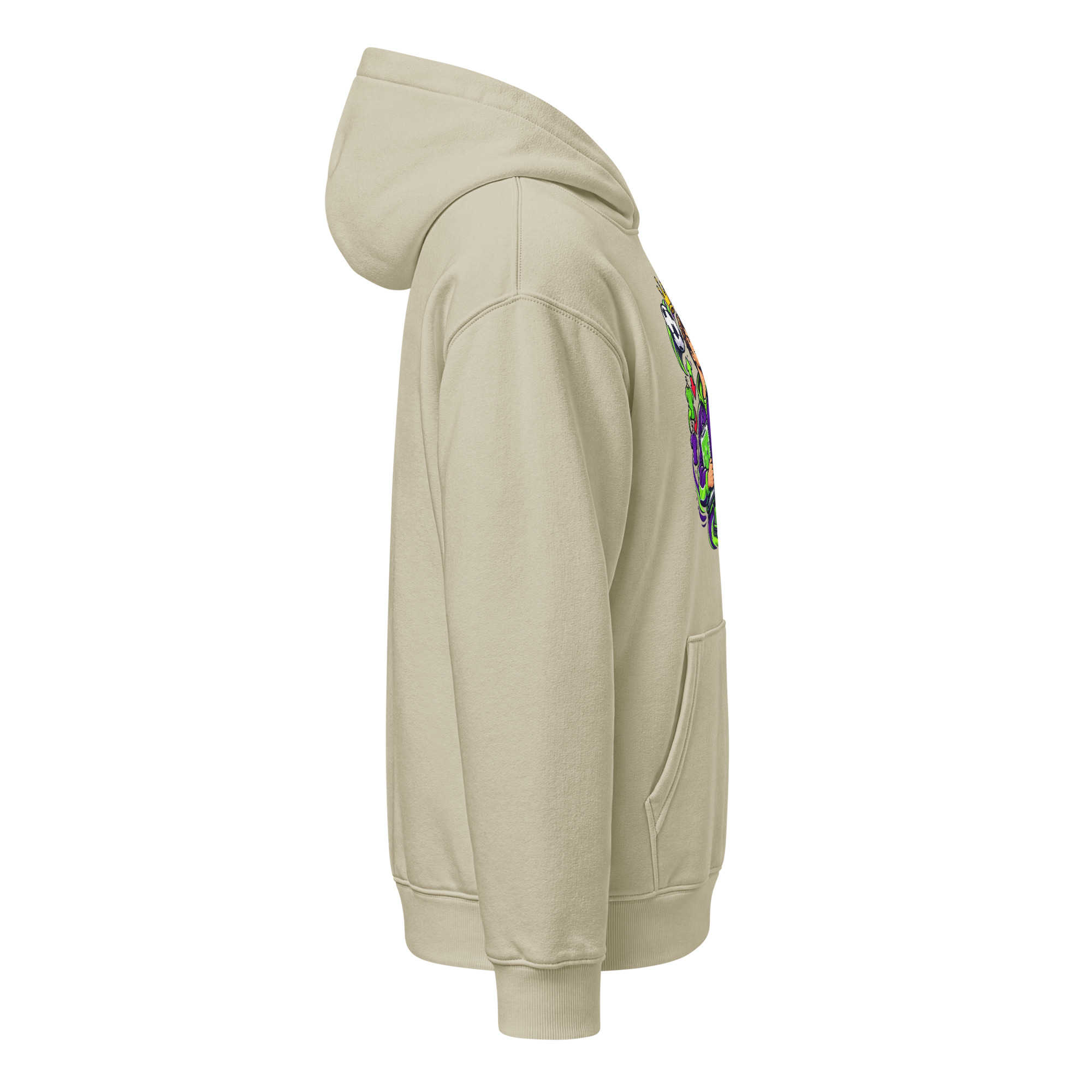 Unisex relaxed mid-weight hooded sweatshirt - Image 21