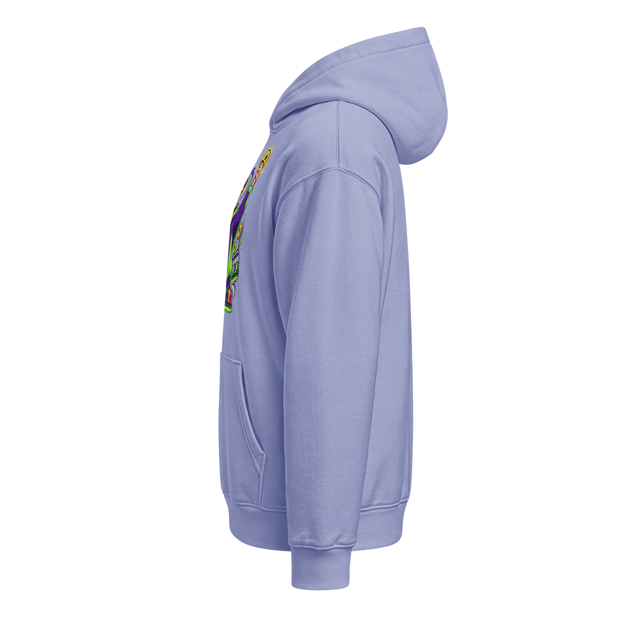 Unisex relaxed mid-weight hooded sweatshirt - Image 14