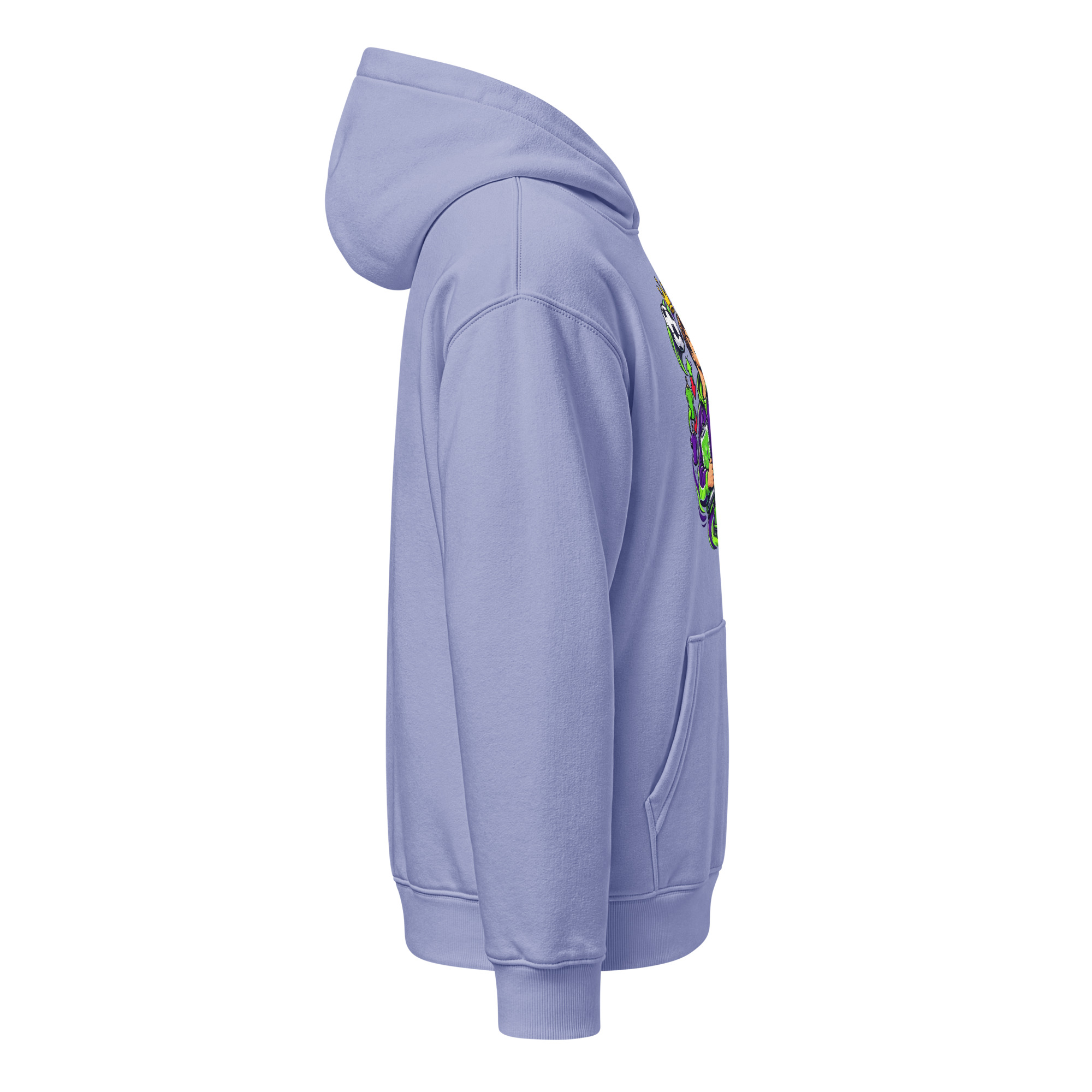Unisex relaxed mid-weight hooded sweatshirt - Image 20