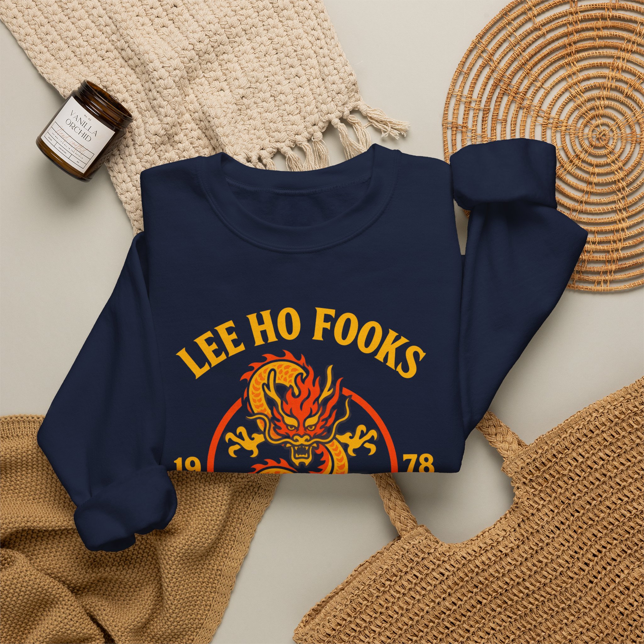 Lee Ho Fooks Soho London Dragon Crewneck Sweatshirt - Image 20