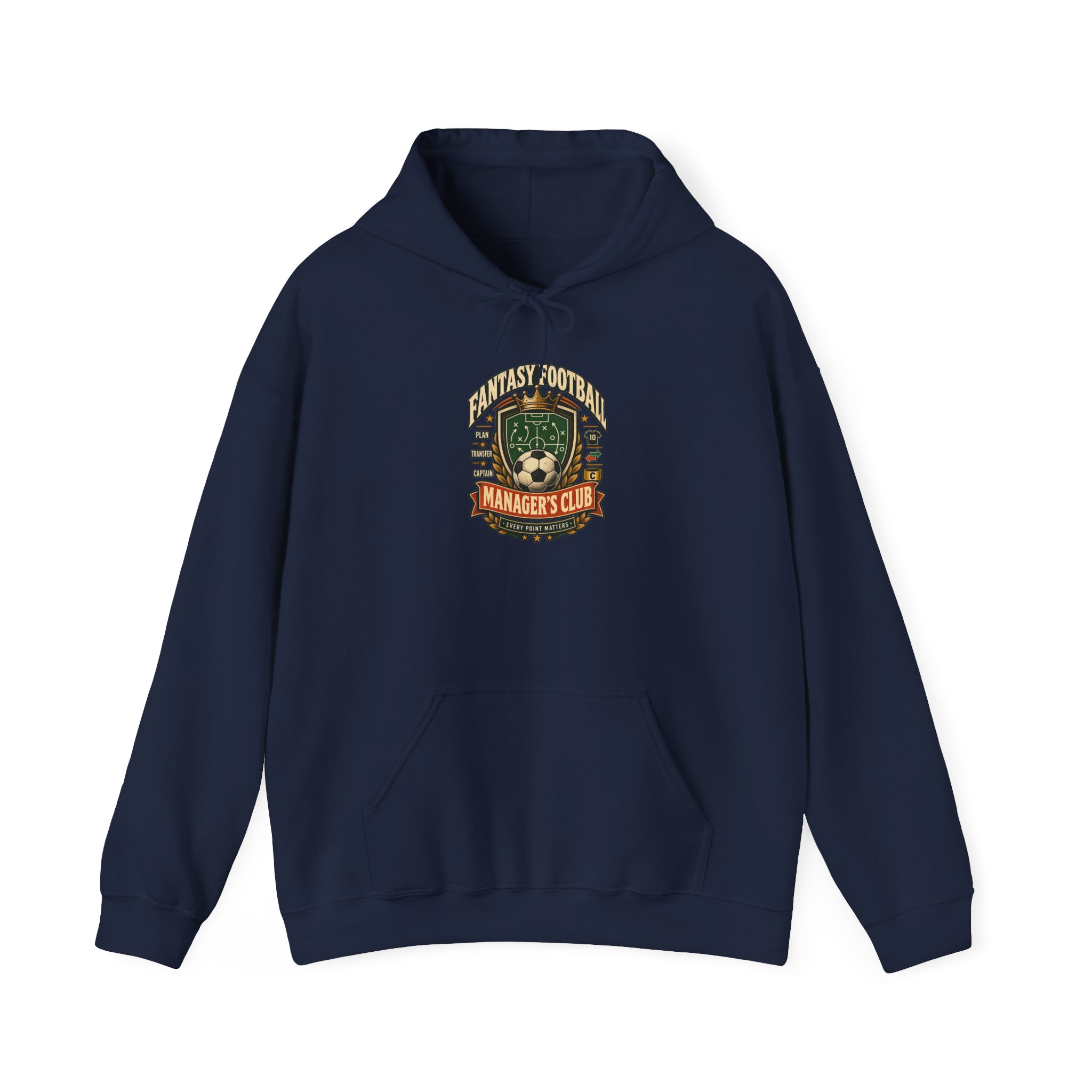 Fantasy Football Manager's Club Hoodie — Vintage Team Crest Pullover - Image 17