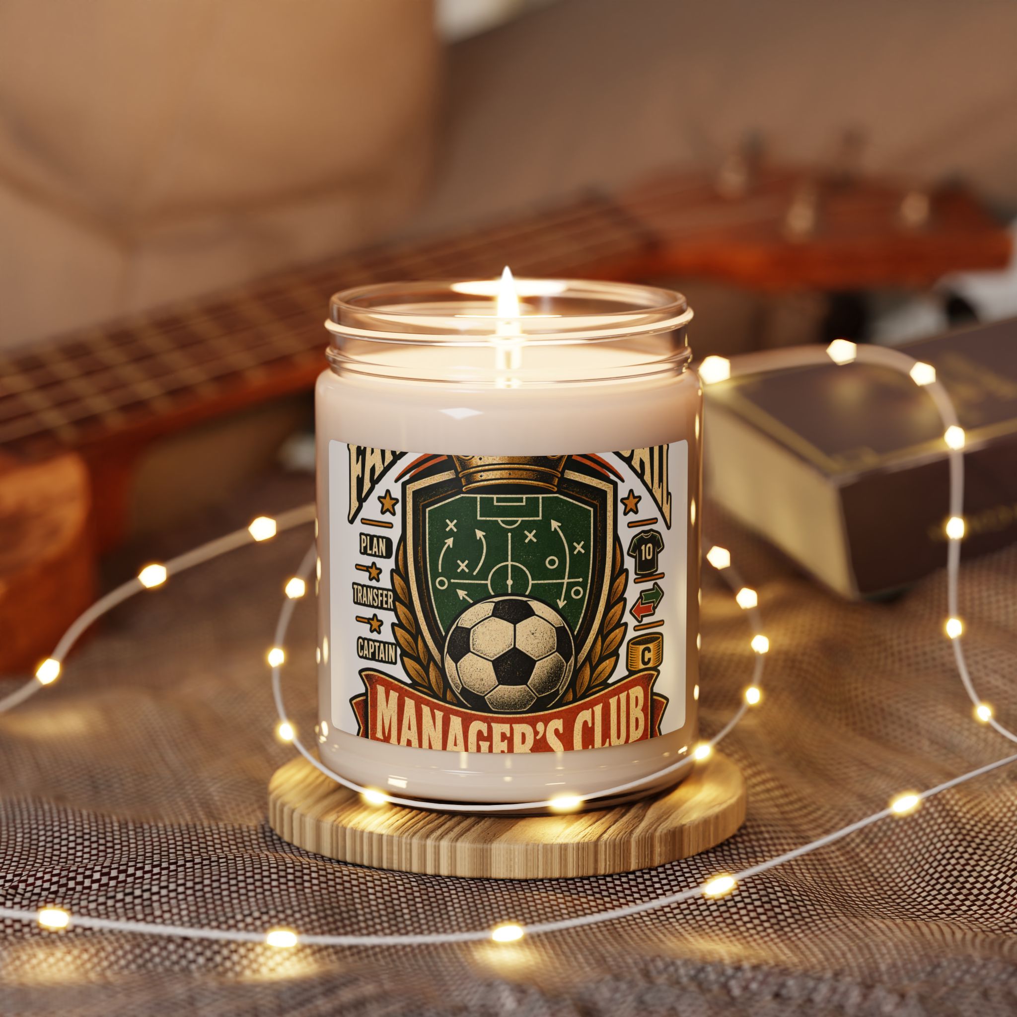 Soccer Manager's Club Scented Soy Candle – 9oz - Image 35
