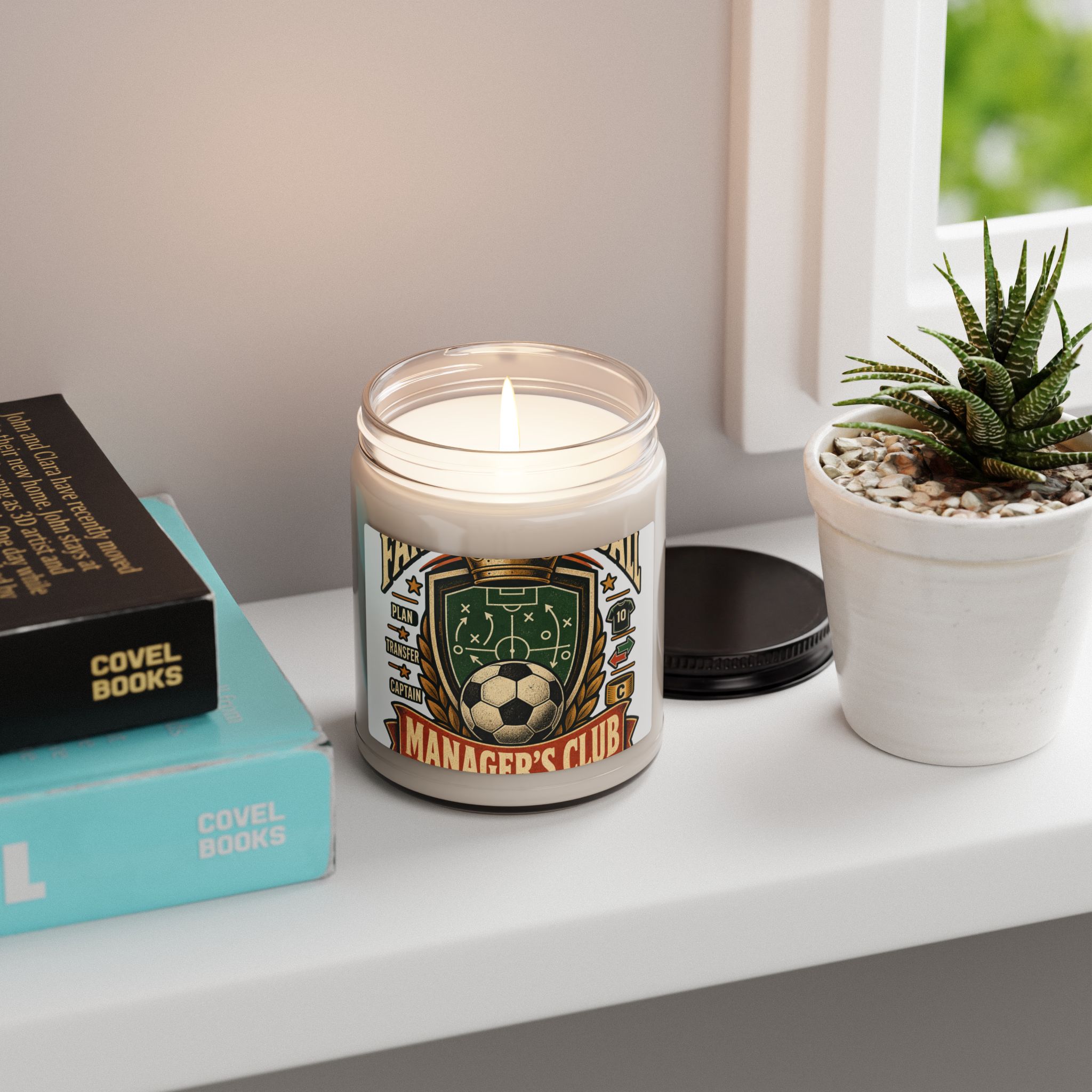 Soccer Manager's Club Scented Soy Candle – 9oz - Image 36