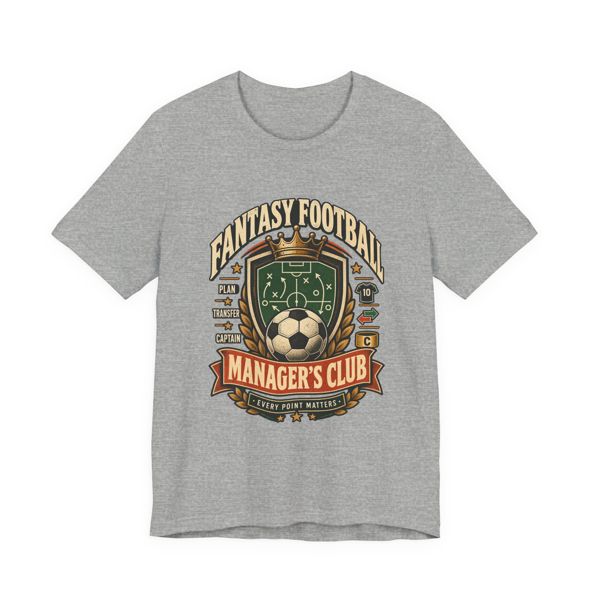 Fantasy Football Manager's Club Tee β 'Fantasy Football Manager's Club' Graphic T-Shirt - Image 13