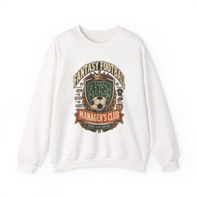 Fantasy Football Manager's Club Crewneck Sweatshirt — Soccer Manager Gift