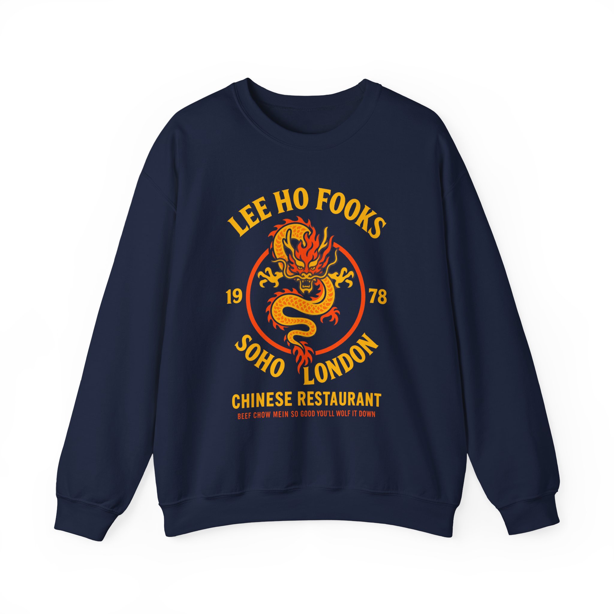 Lee Ho Fooks Soho London Dragon Crewneck Sweatshirt - Image 49