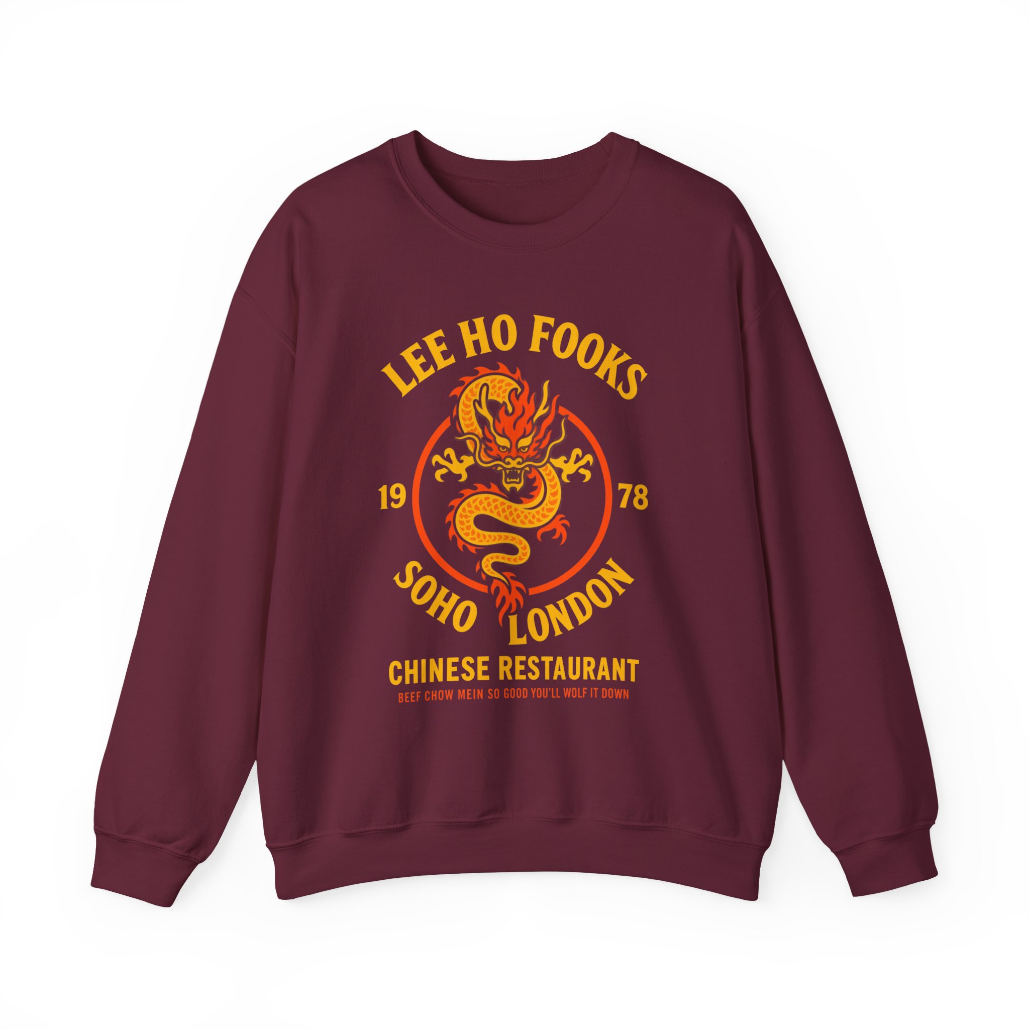 Lee Ho Fooks Soho London Dragon Crewneck Sweatshirt - Image 21