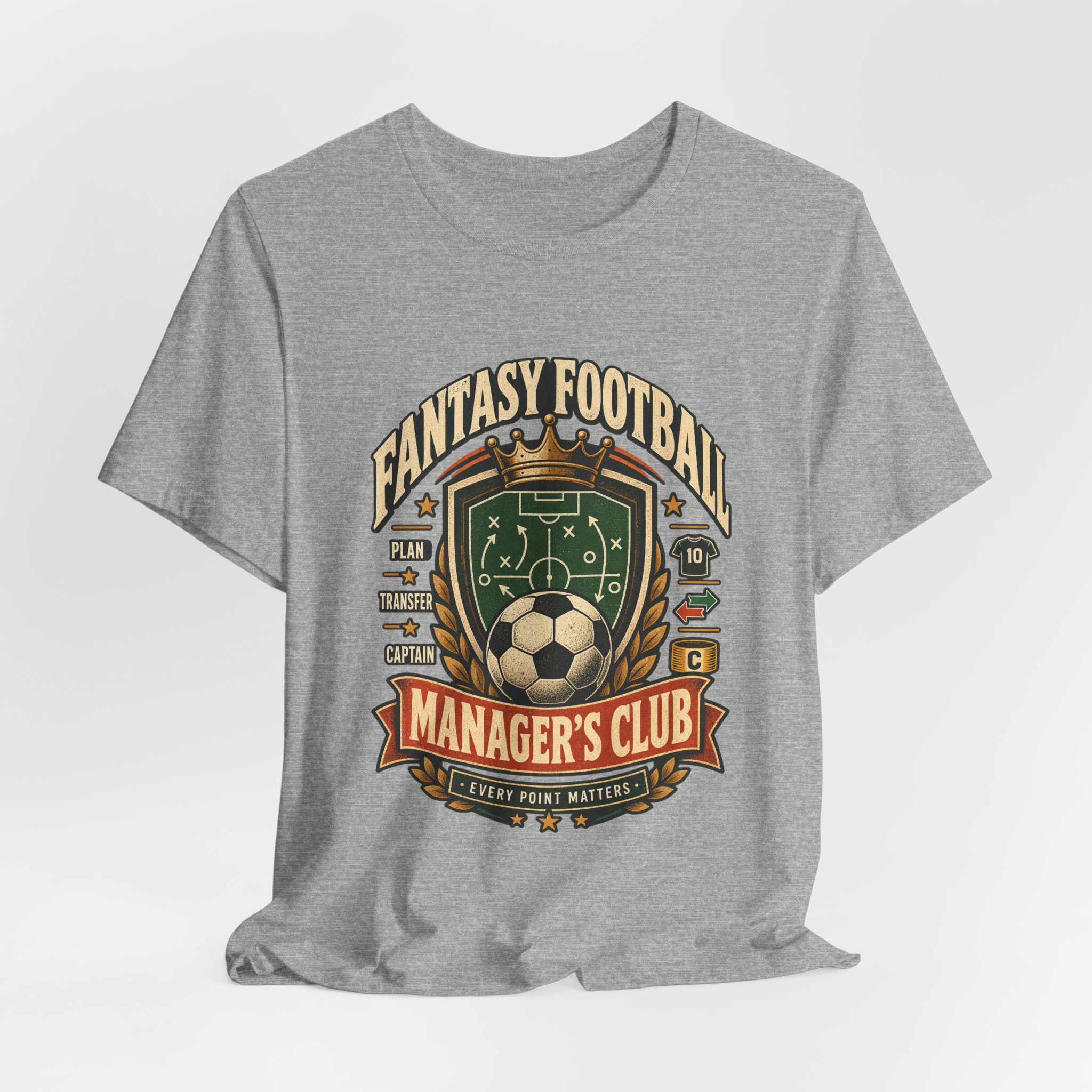 Fantasy Football Manager's Club Tee β 'Fantasy Football Manager's Club' Graphic T-Shirt - Image 16