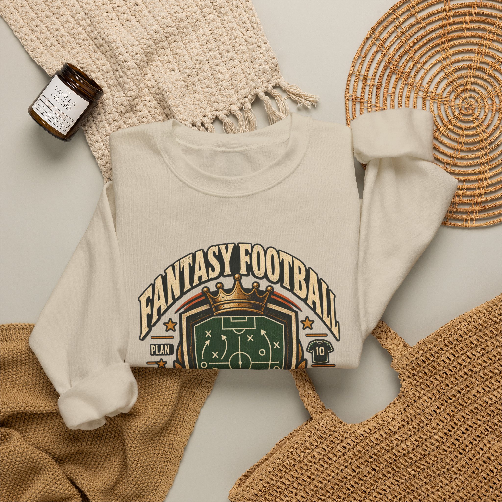 Fantasy Football Manager's Club Crewneck Sweatshirt — Soccer Manager Gift - Image 12
