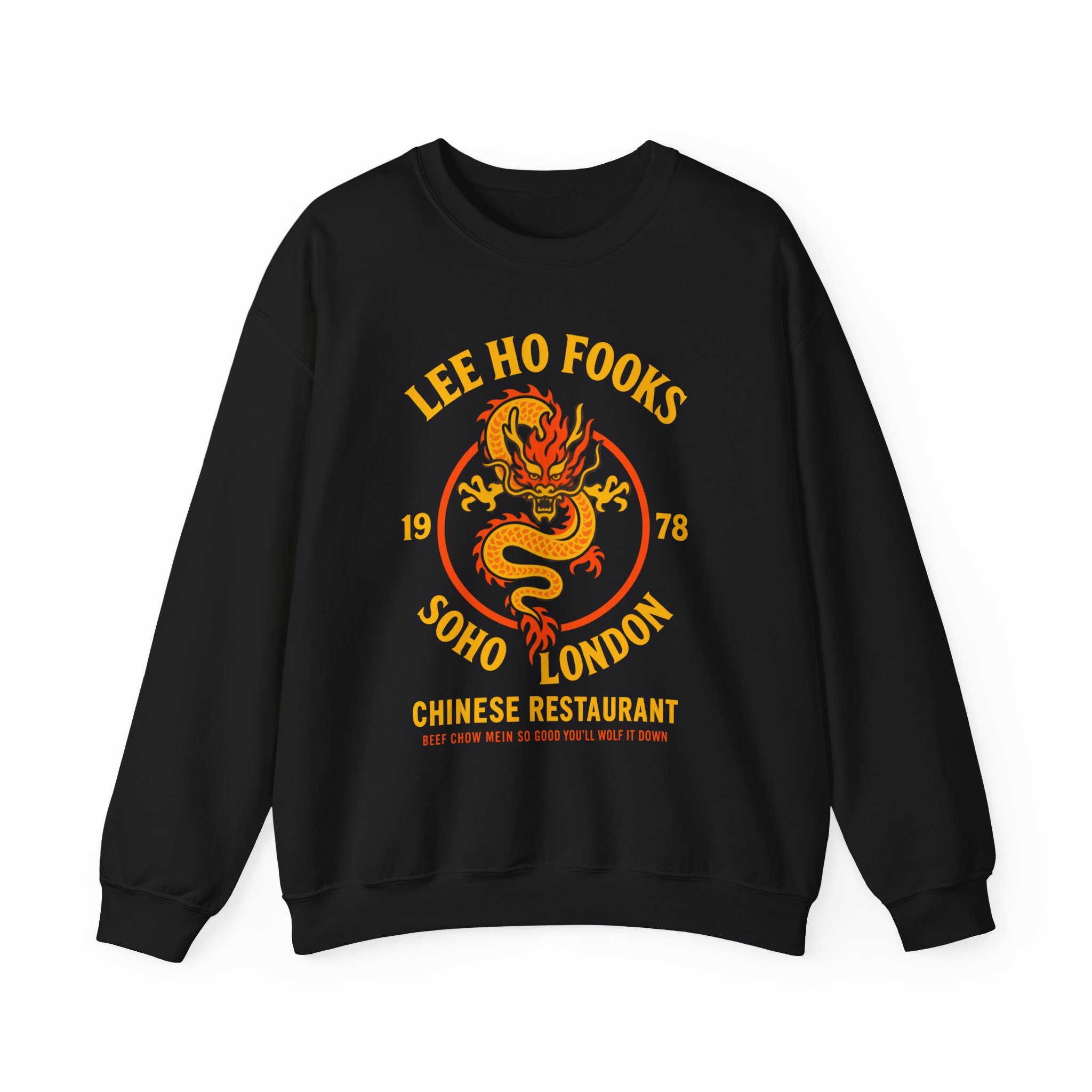 Lee Ho Fooks Soho London Dragon Crewneck Sweatshirt - Image 5