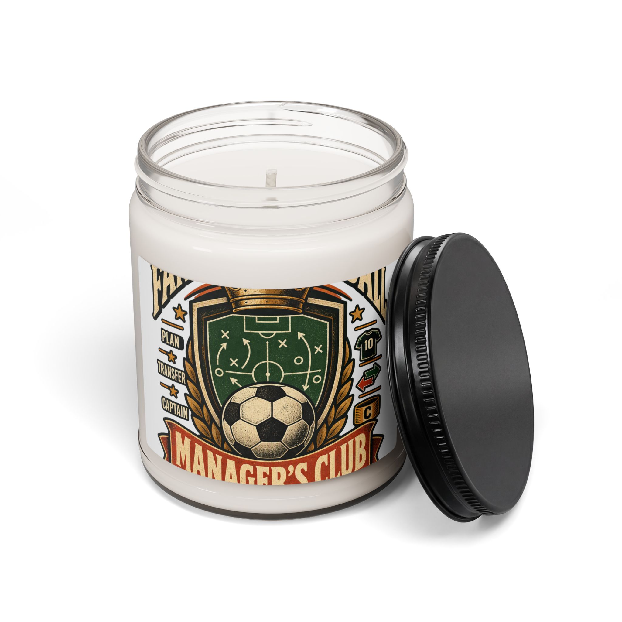 Soccer Manager's Club Scented Soy Candle – 9oz - Image 26