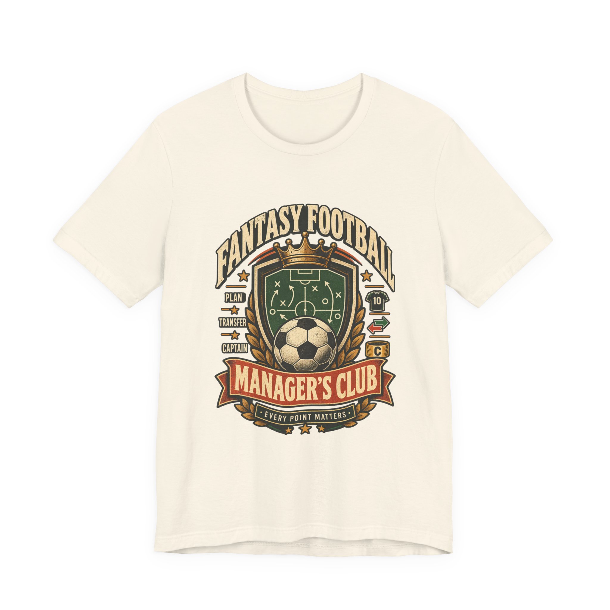Fantasy Football Manager's Club Tee β 'Fantasy Football Manager's Club' Graphic T-Shirt - Image 9