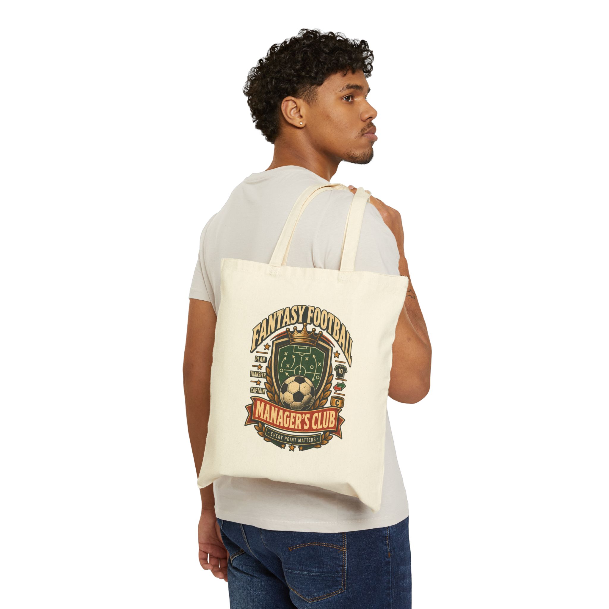 Fantasy Football Manager's Club Canvas Tote - Image 3