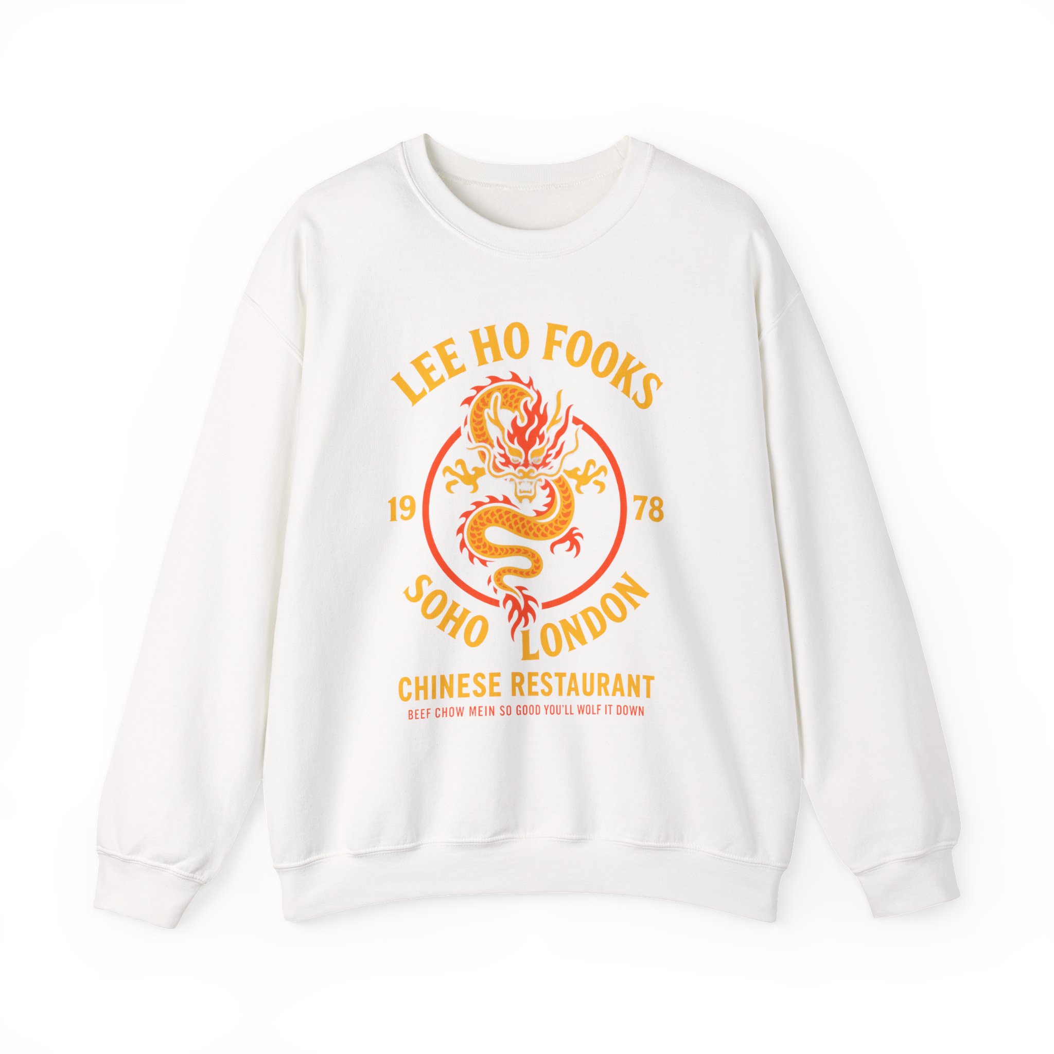 Lee Ho Fooks Soho London Dragon Crewneck Sweatshirt
