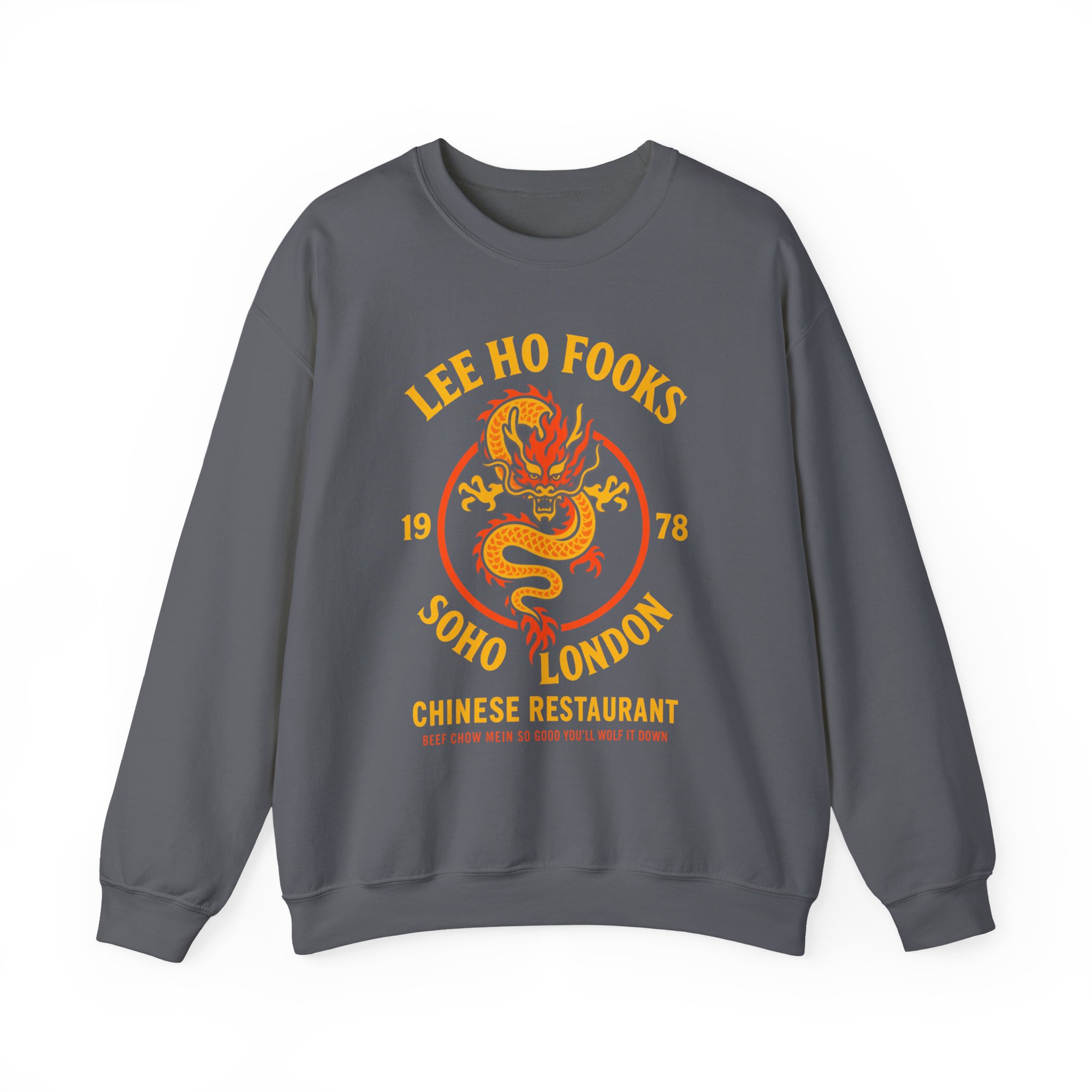 Lee Ho Fooks Soho London Dragon Crewneck Sweatshirt - Image 41