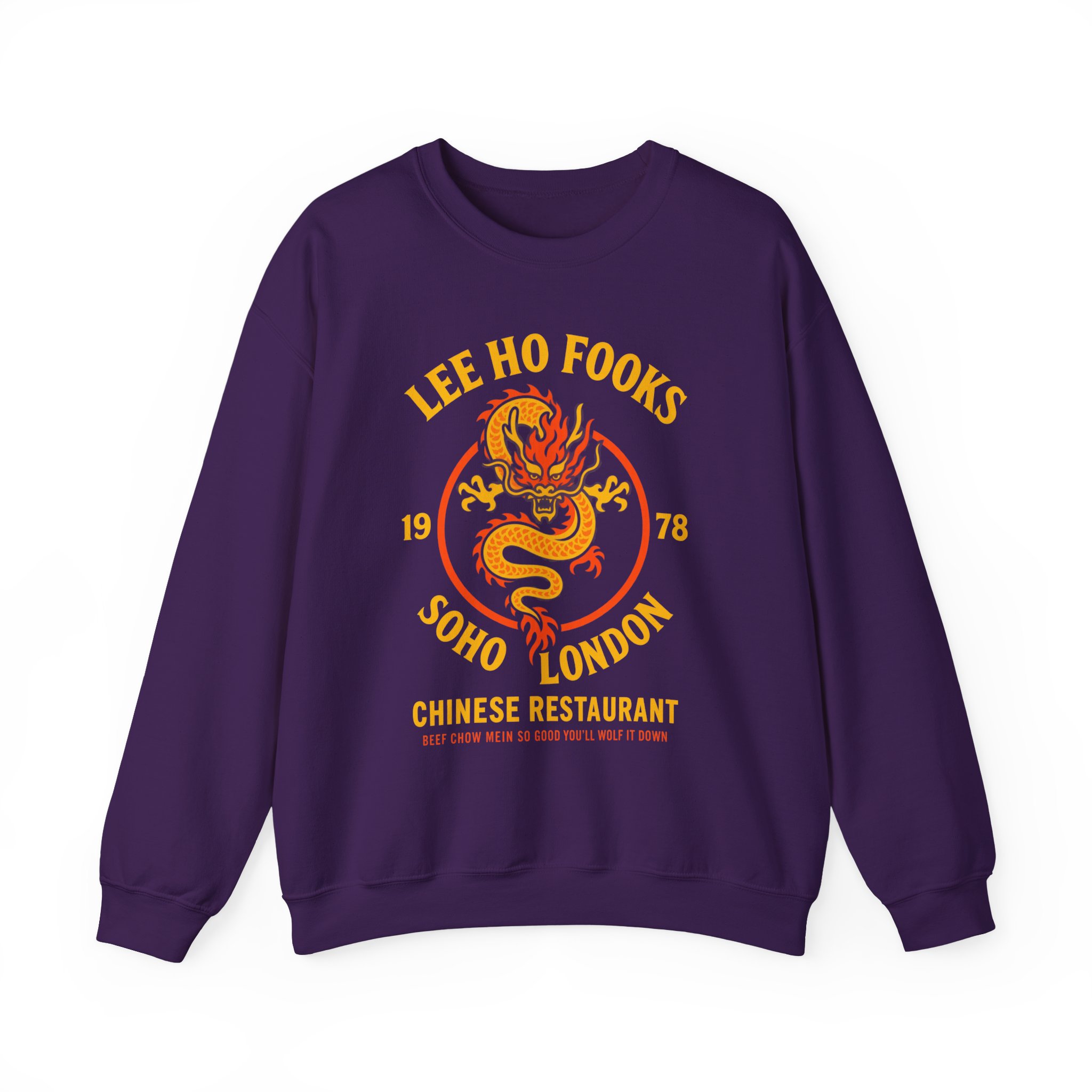 Lee Ho Fooks Soho London Dragon Crewneck Sweatshirt - Image 53