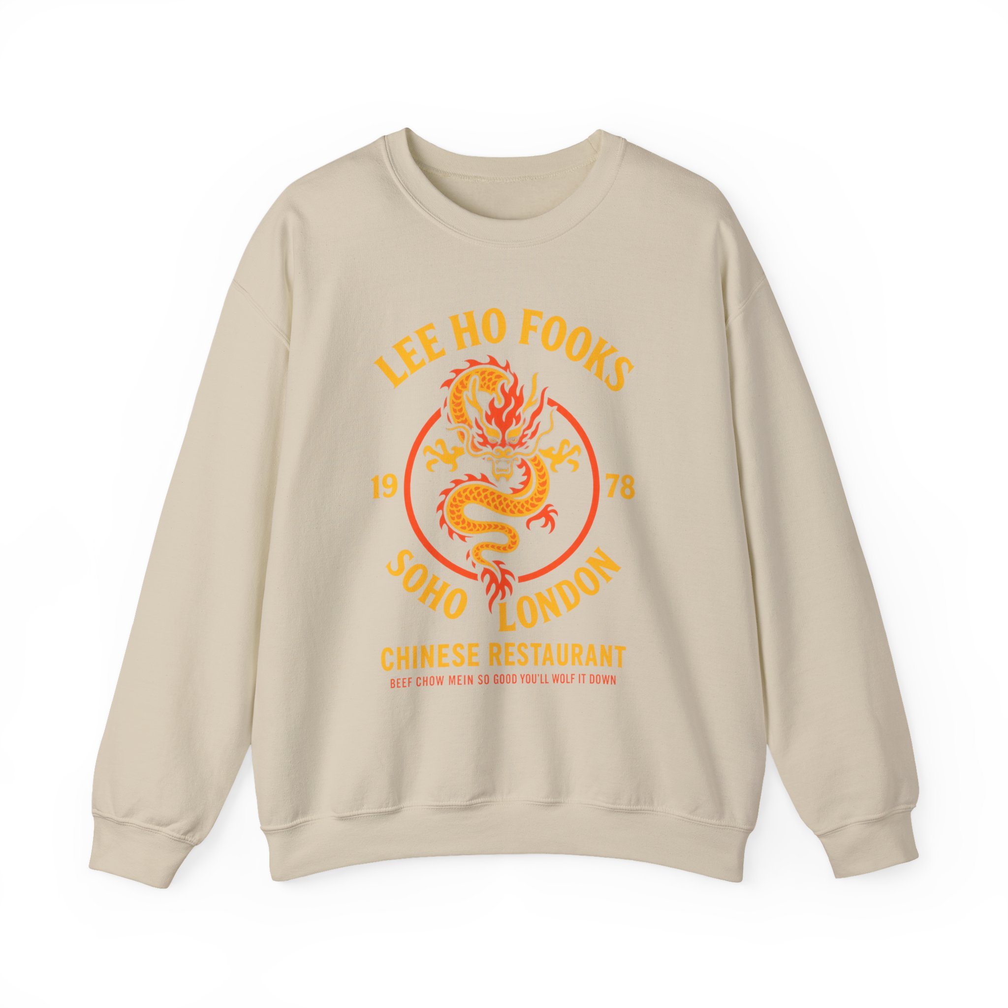 Lee Ho Fooks Soho London Dragon Crewneck Sweatshirt - Image 9