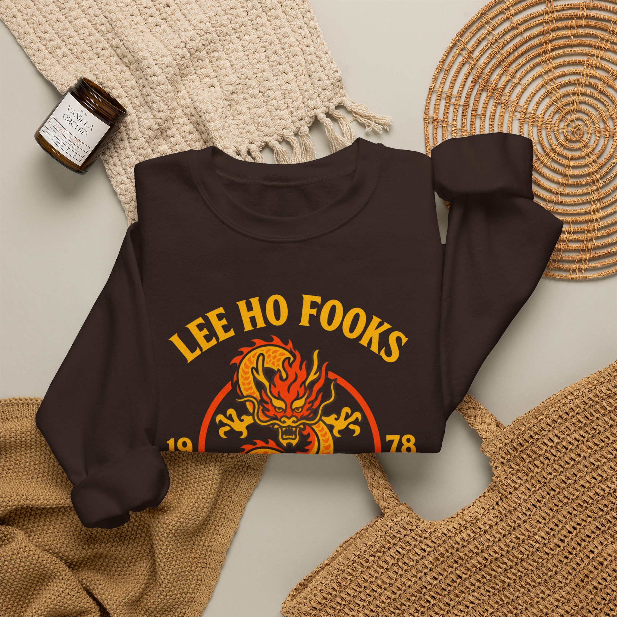 Lee Ho Fooks Soho London Dragon Crewneck Sweatshirt - Image 28