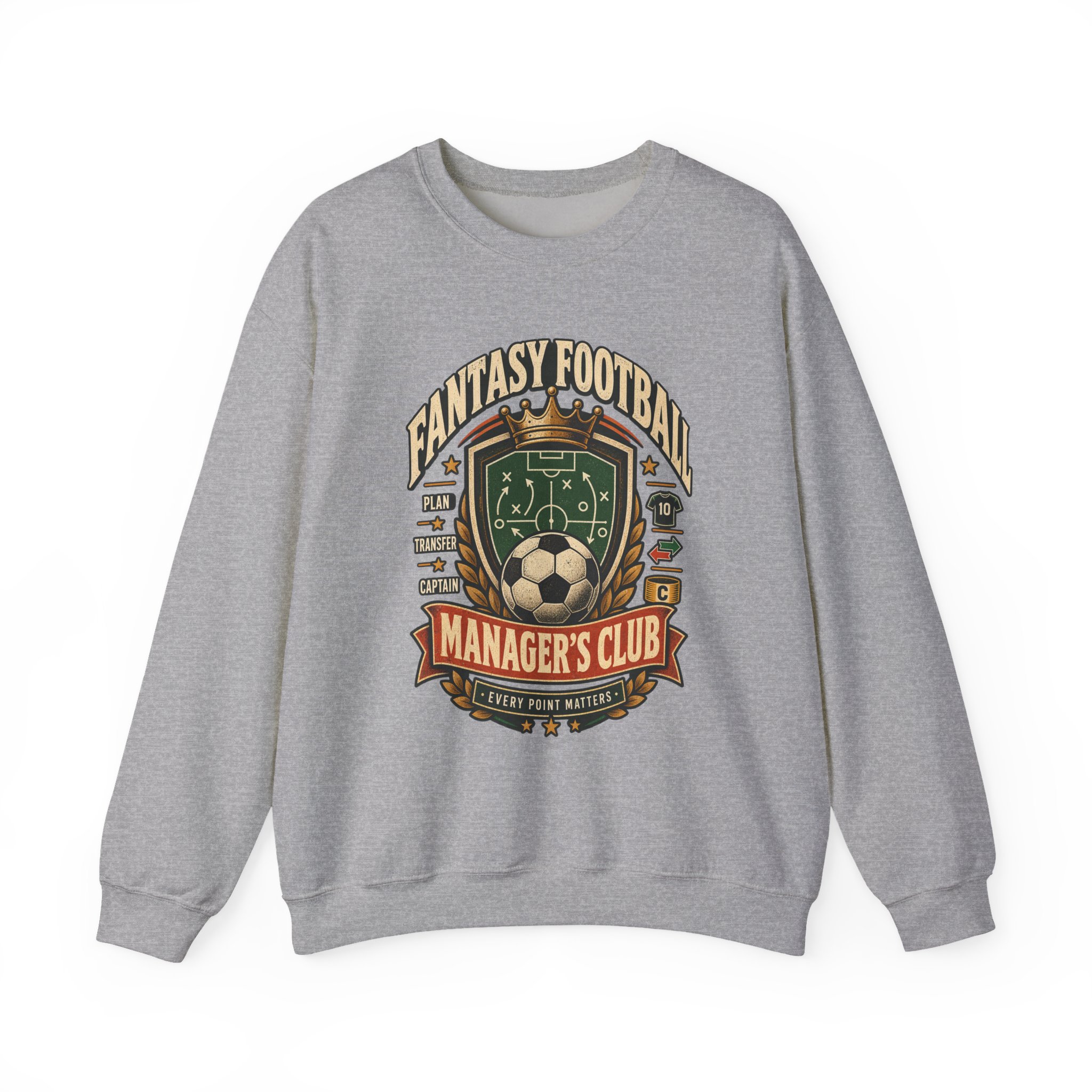 Fantasy Football Manager's Club Crewneck Sweatshirt — Soccer Manager Gift - Image 13