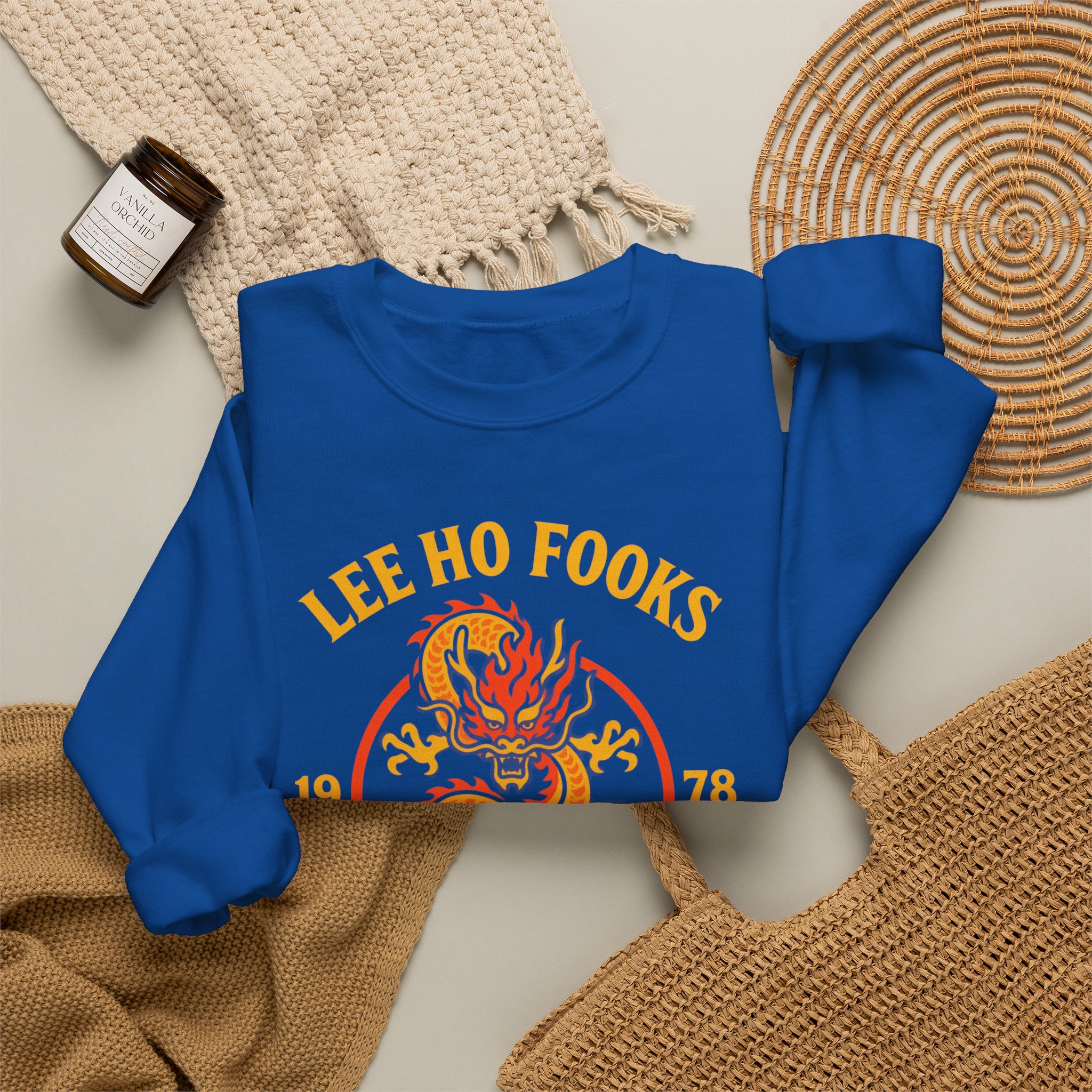 Lee Ho Fooks Soho London Dragon Crewneck Sweatshirt - Image 48