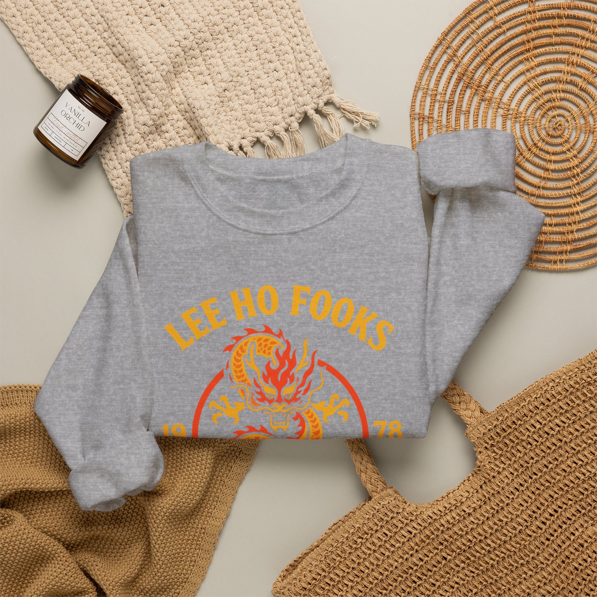 Lee Ho Fooks Soho London Dragon Crewneck Sweatshirt - Image 20