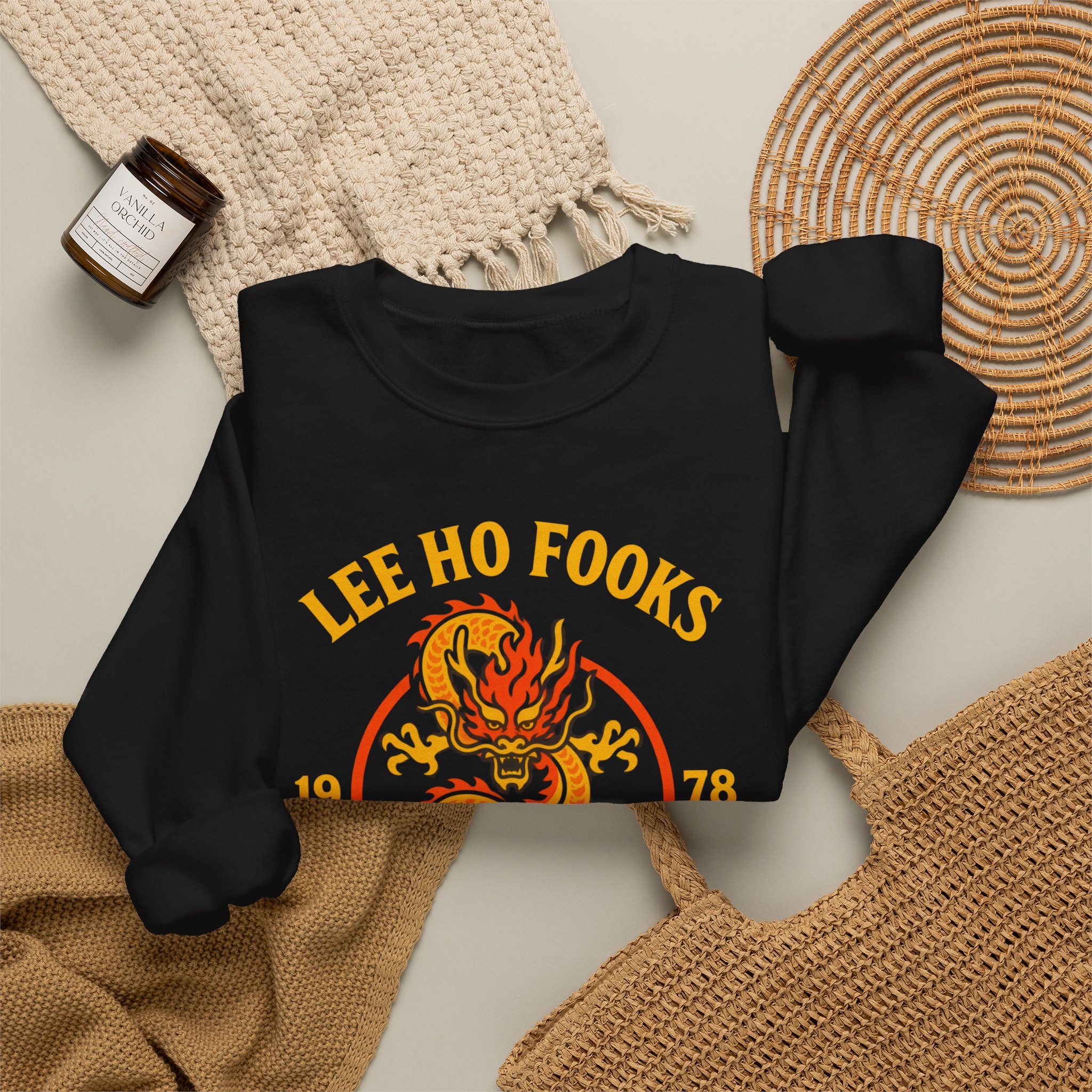 Lee Ho Fooks Soho London Dragon Crewneck Sweatshirt - Image 16