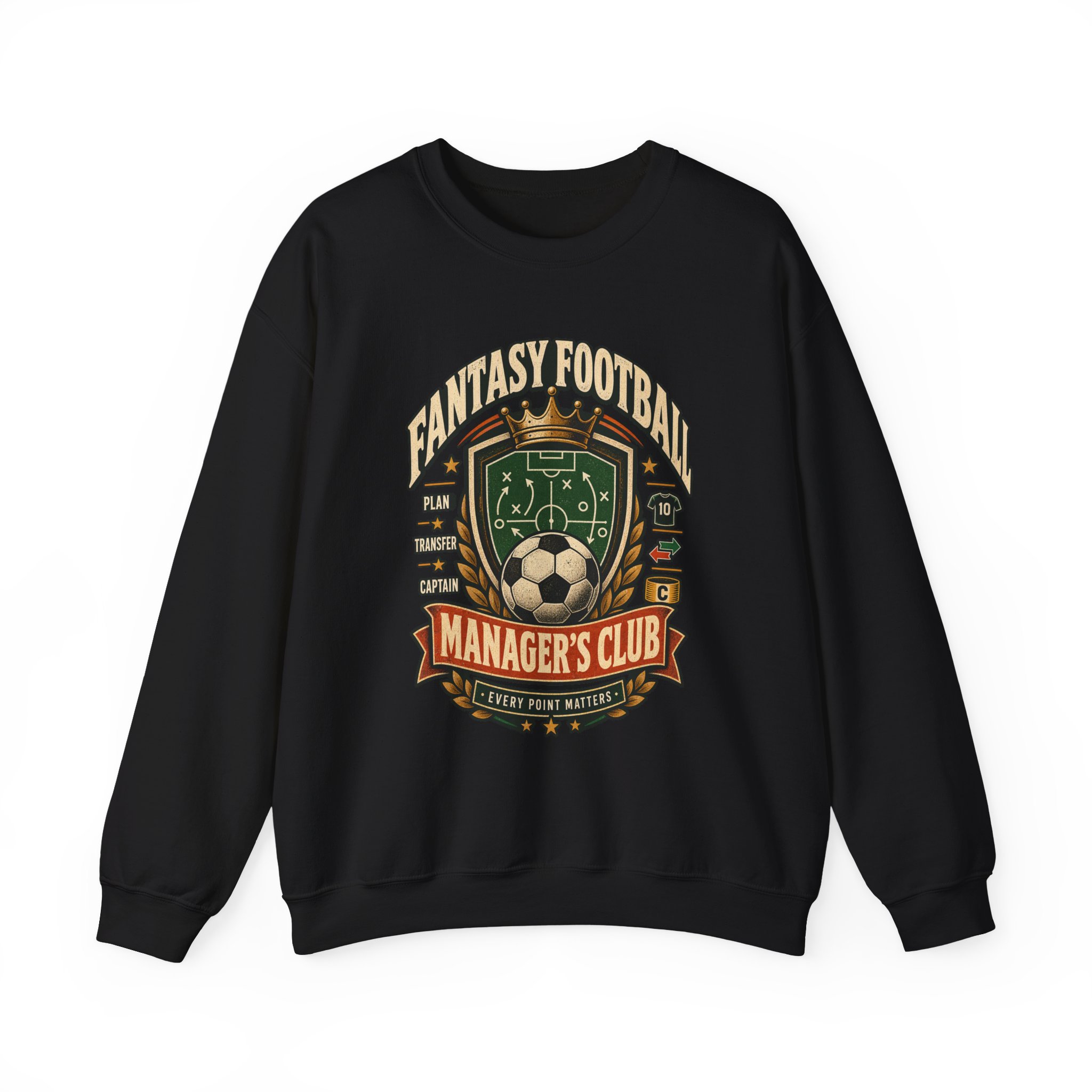 Fantasy Football Manager's Club Crewneck Sweatshirt — Soccer Manager Gift - Image 5