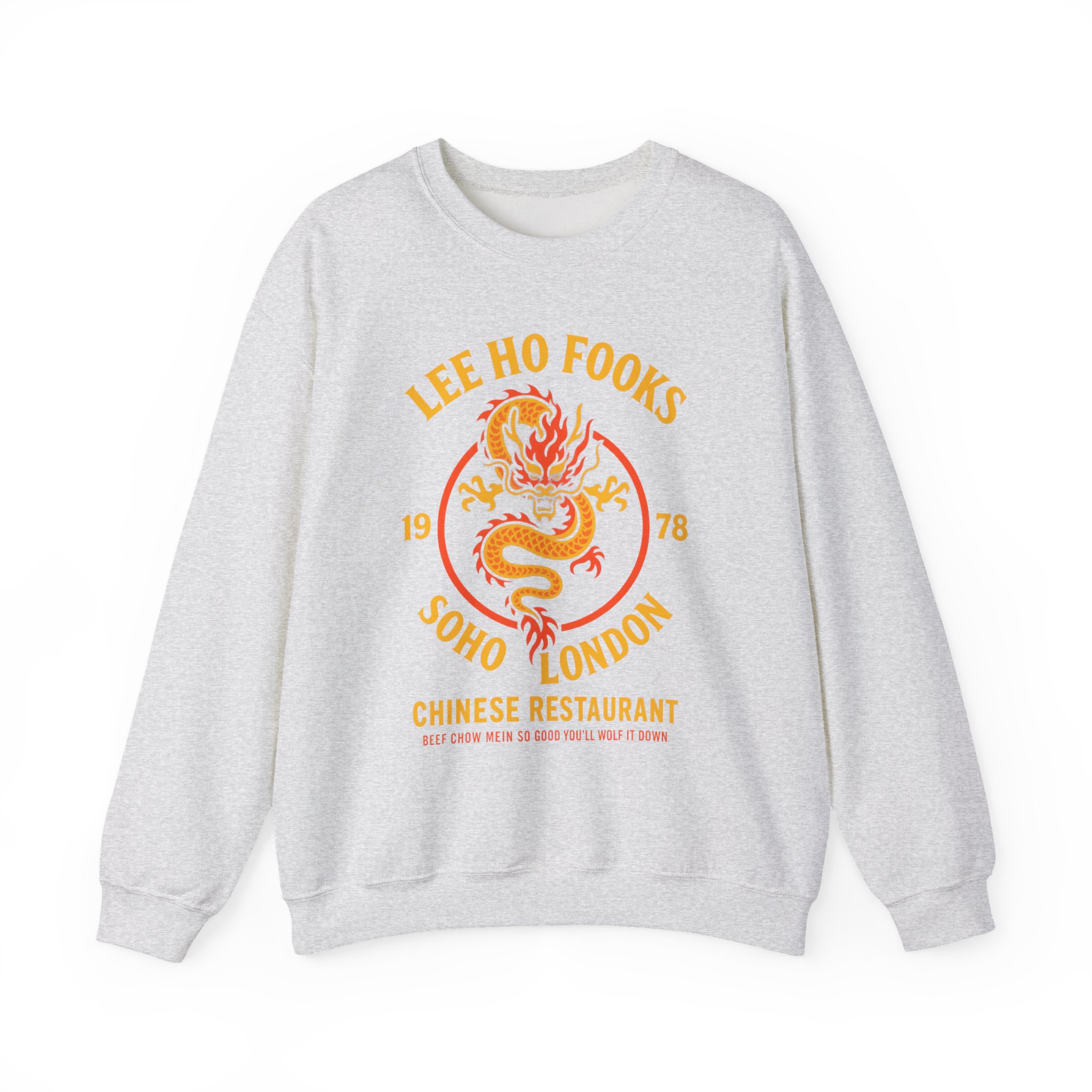 Lee Ho Fooks Soho London Dragon Crewneck Sweatshirt - Image 9