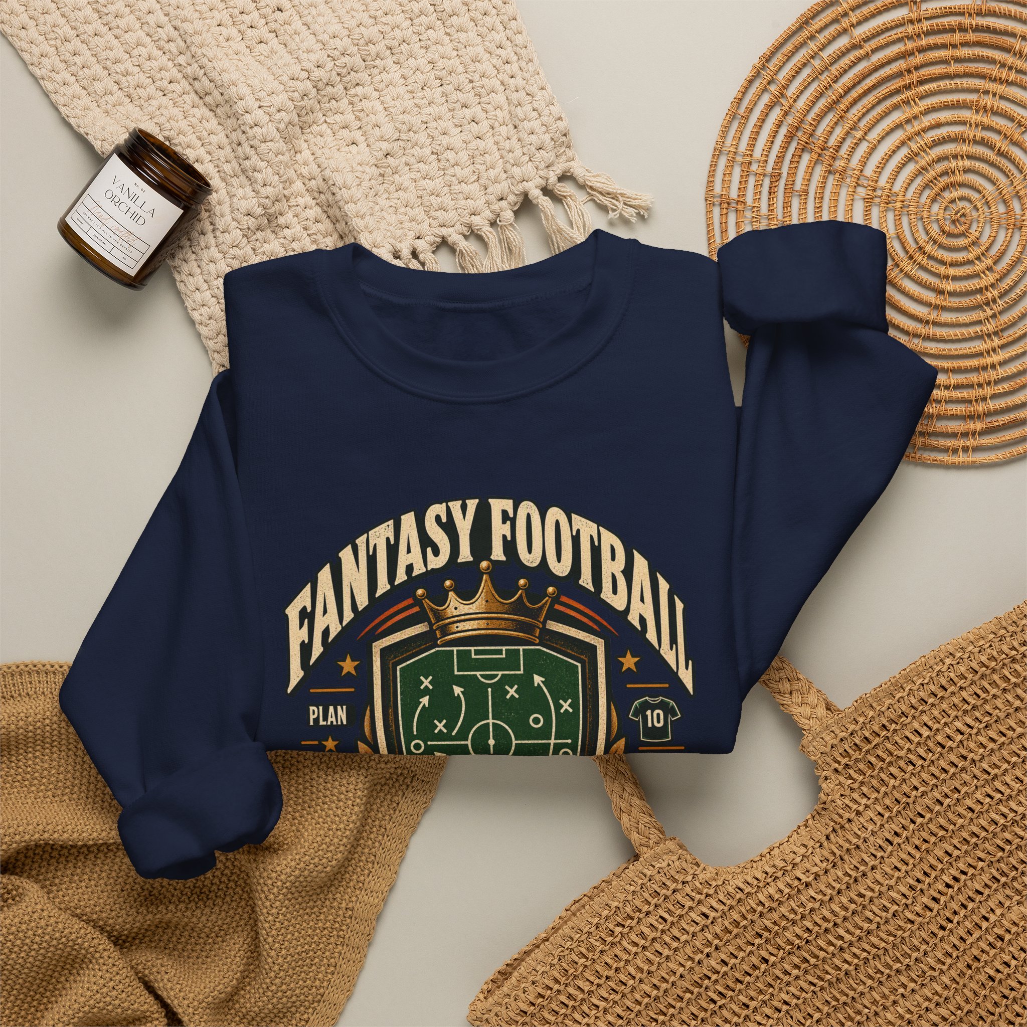 Fantasy Football Manager's Club Crewneck Sweatshirt — Soccer Manager Gift - Image 20
