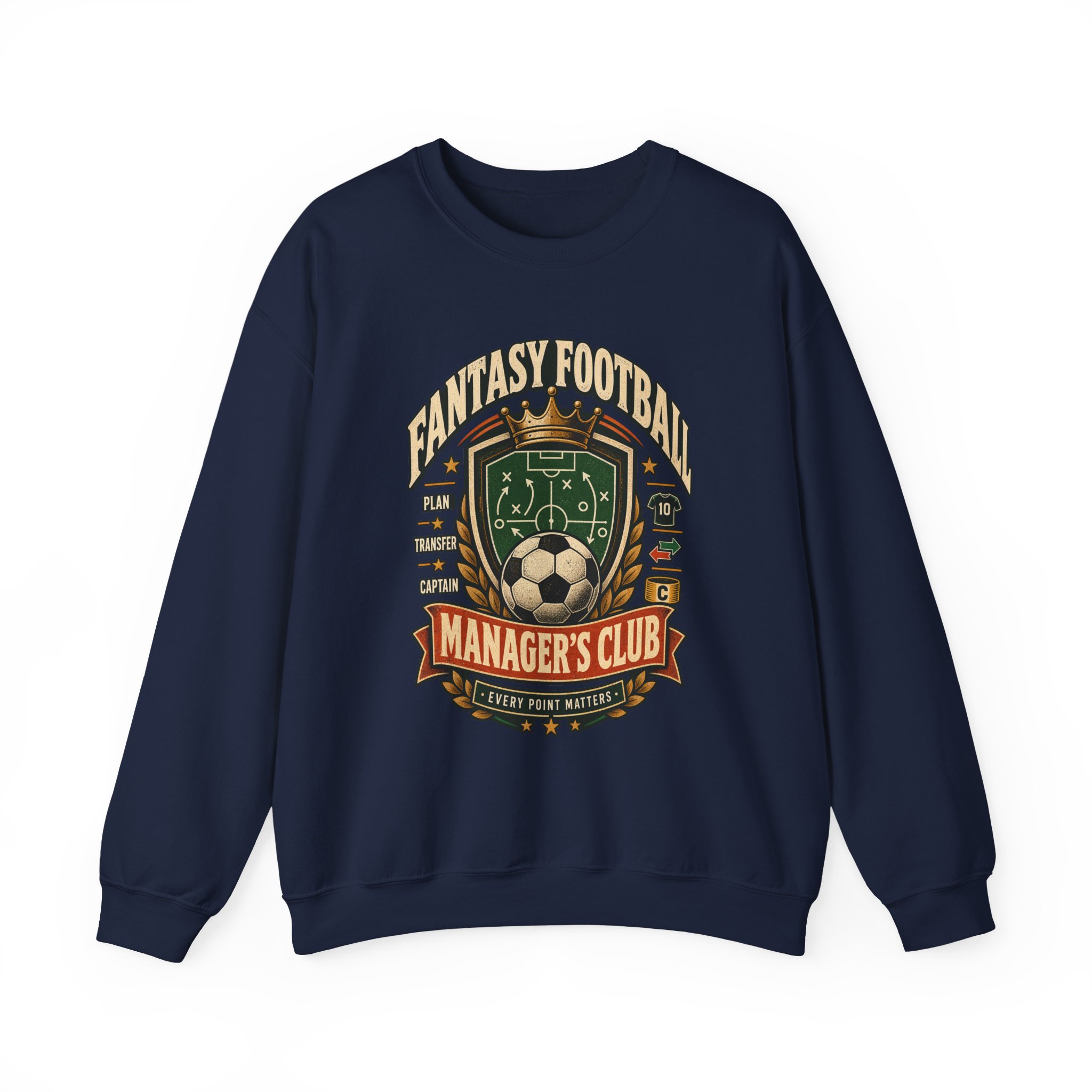 Fantasy Football Manager's Club Crewneck Sweatshirt — Soccer Manager Gift - Image 17