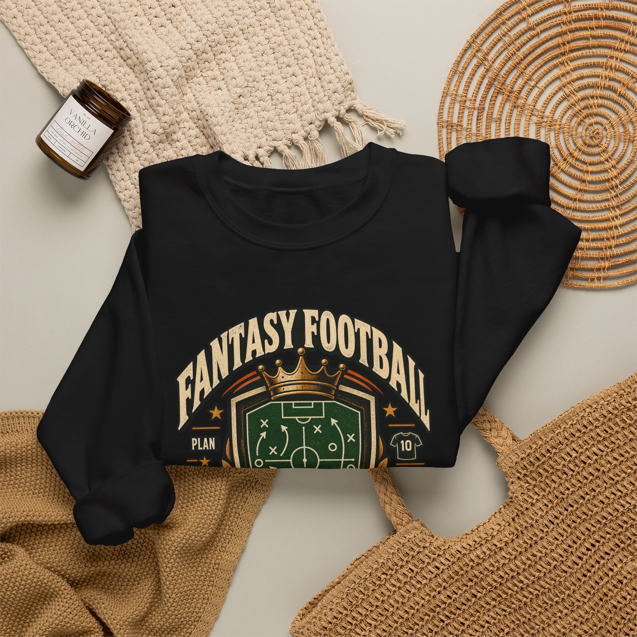 Fantasy Football Manager's Club Crewneck Sweatshirt — Soccer Manager Gift - Image 8